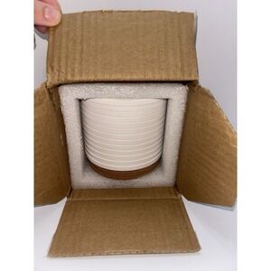 12 Round Unglazed Ceramic Tiles Coasters With Cork DIY‎ Mother's Day Craft Gifts